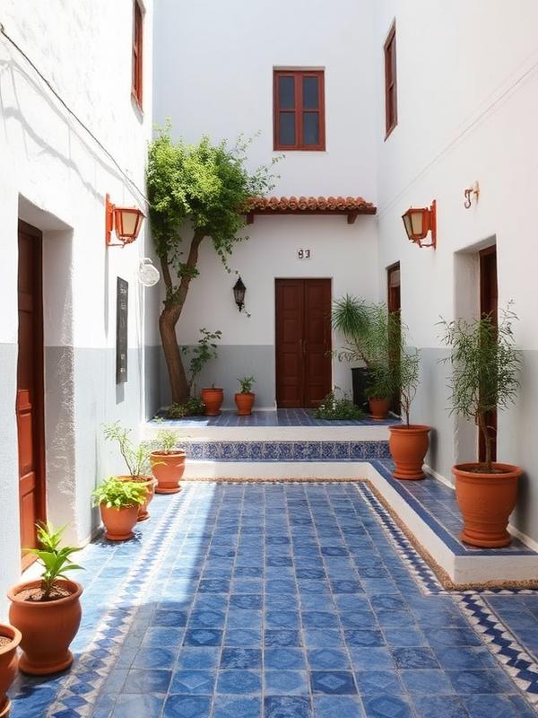 Tunisian courtyard